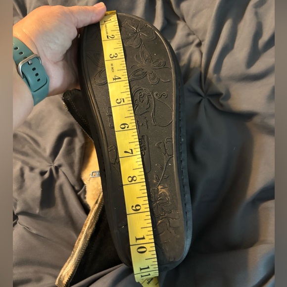 Alegria Aspen Black Faux Fur Lined Suede Winter Boots ASP 6116 - Picture 8 of 8